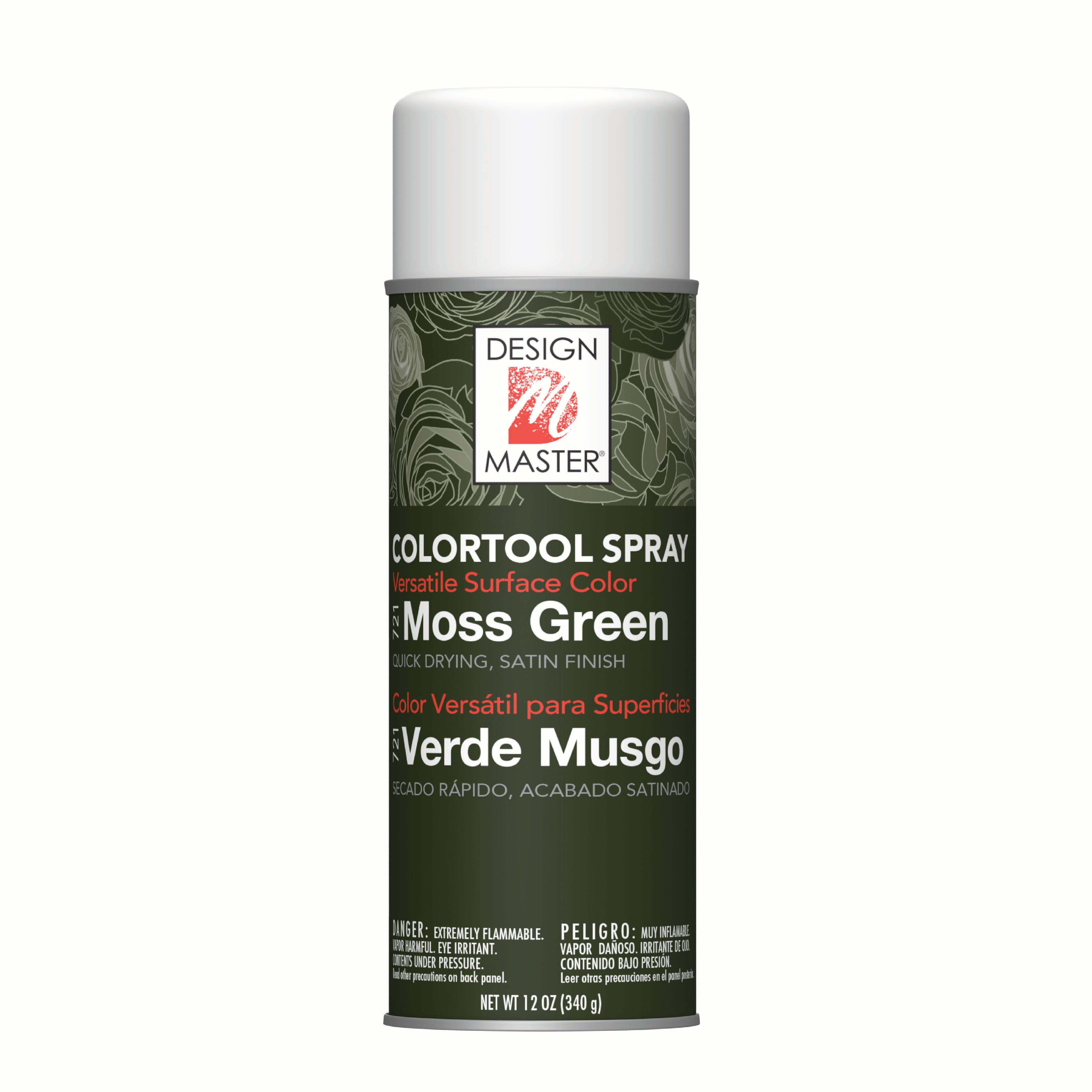 Design Master® Colortool Spray - Moss Green | 721, 12 oz