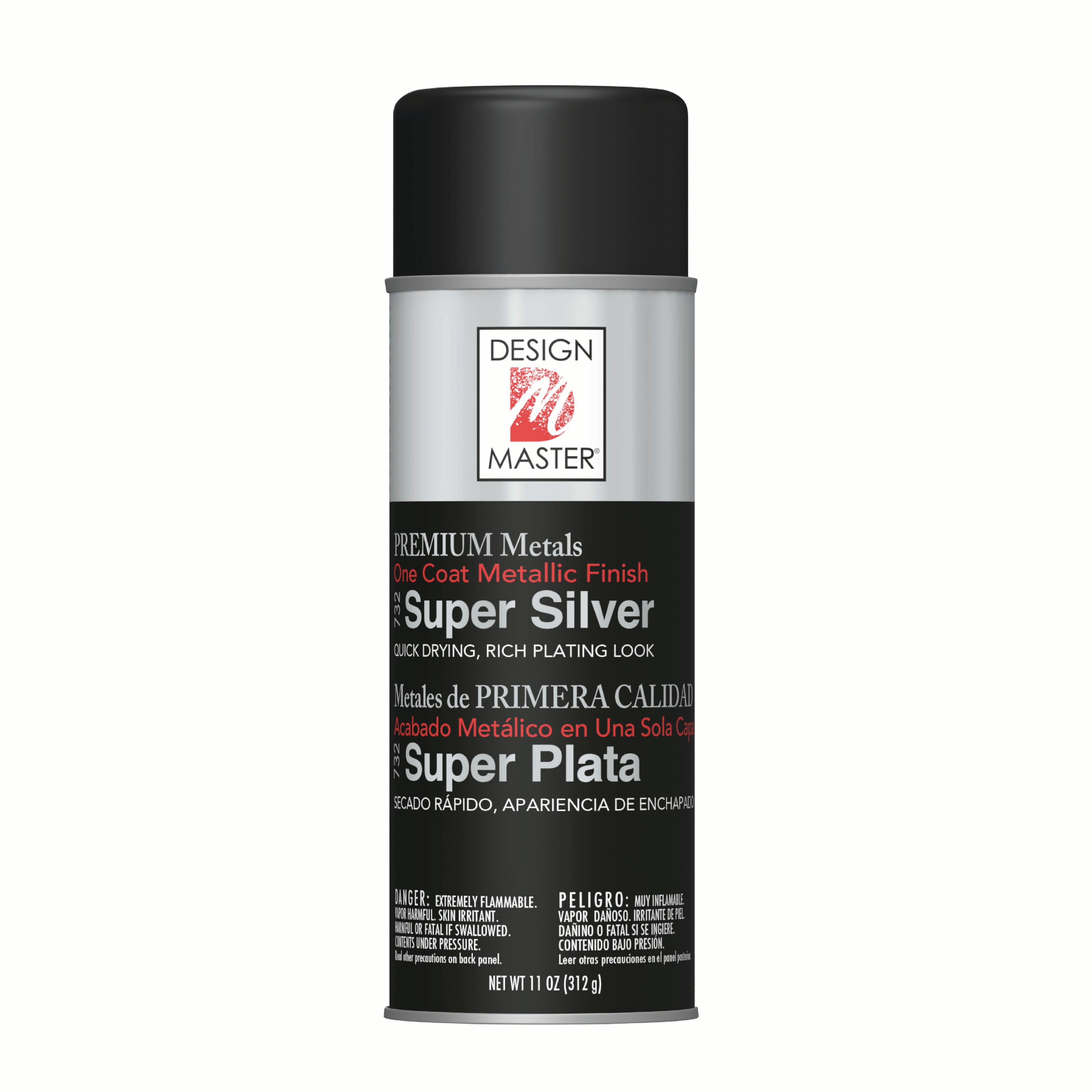 Design Master® Premium Metals - Super Silver | 732, 11 oz