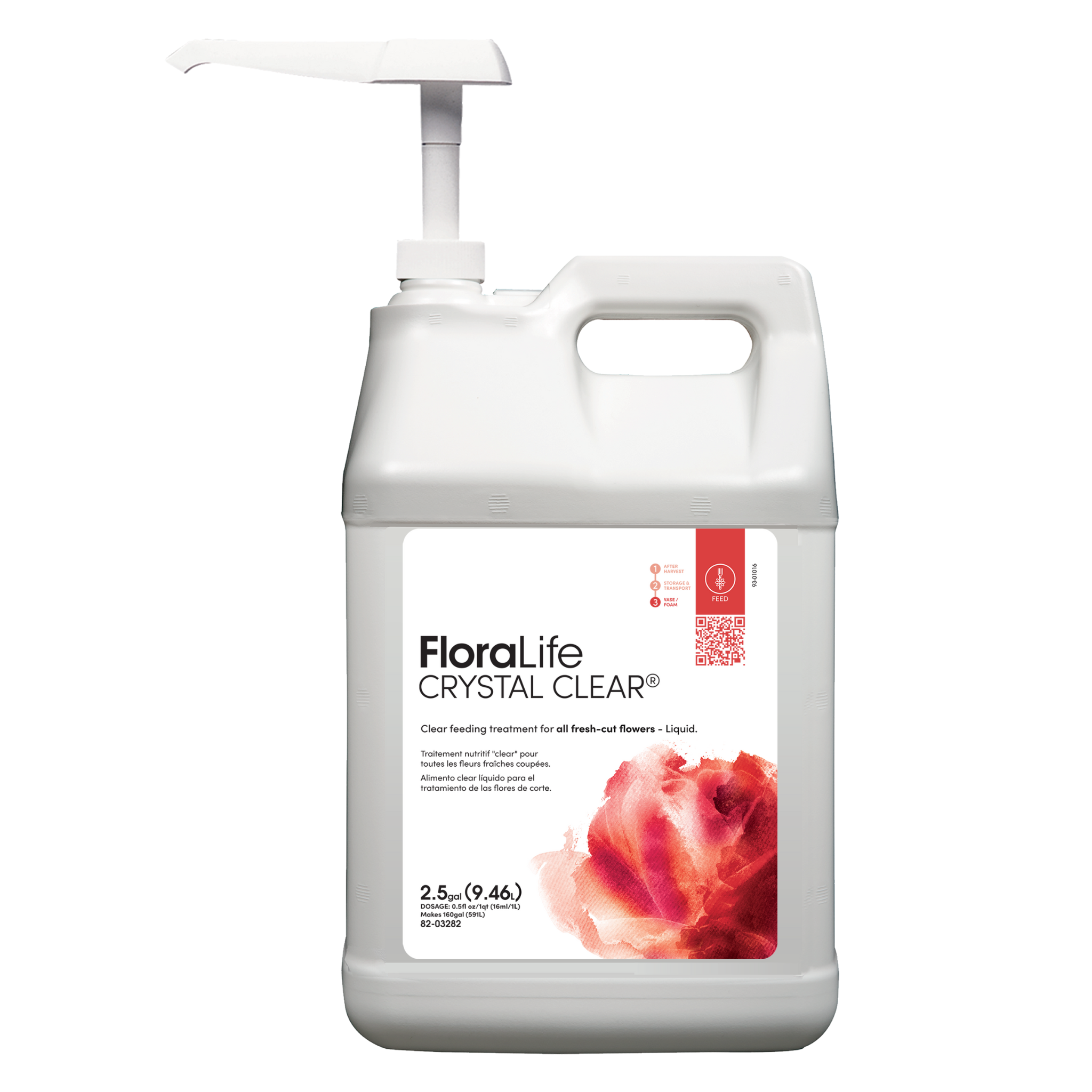 Floralife CRYSTAL CLEAR® Flower Food 300 - Liquid
