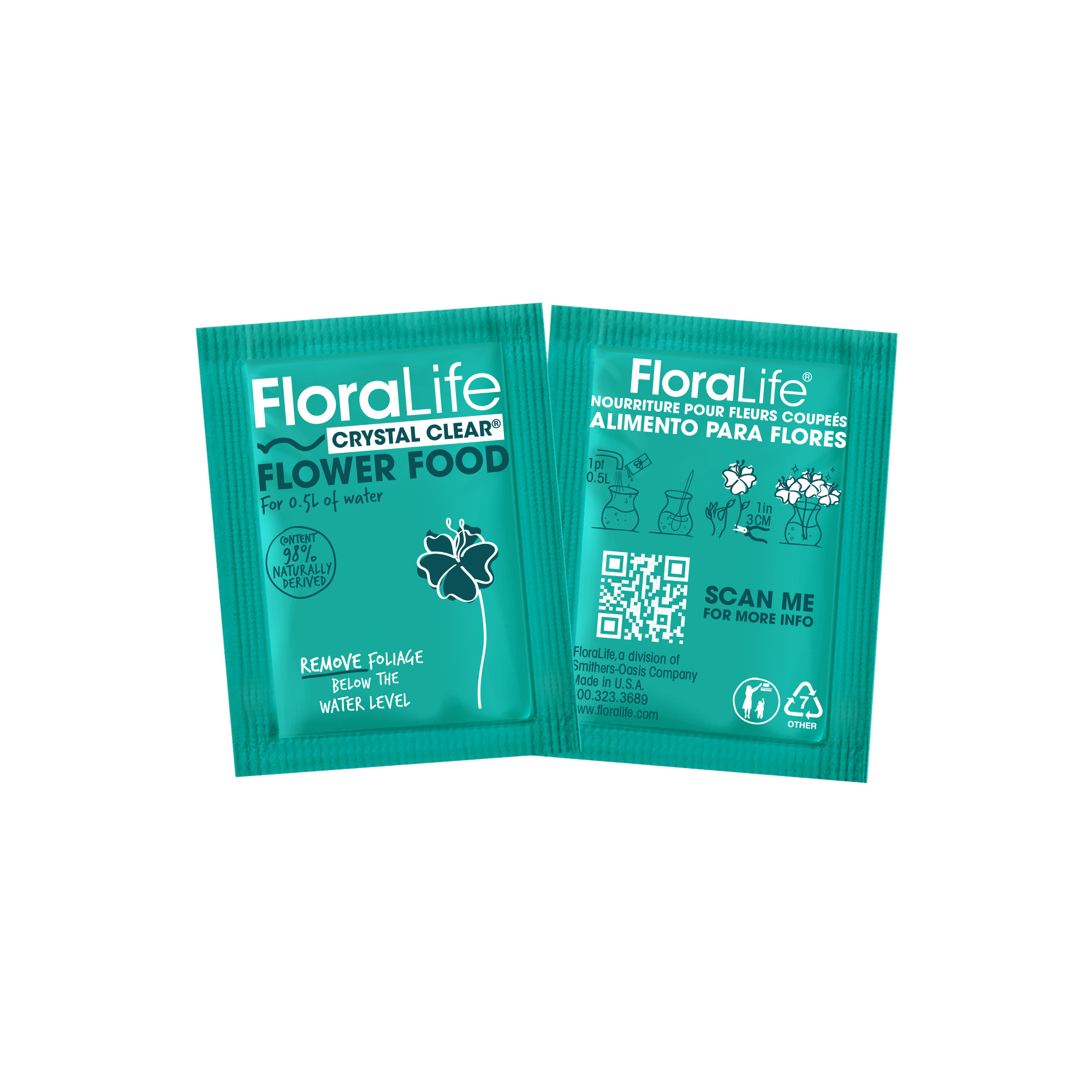FloraLife Crystal Clear® Flower Food 300 - Powder