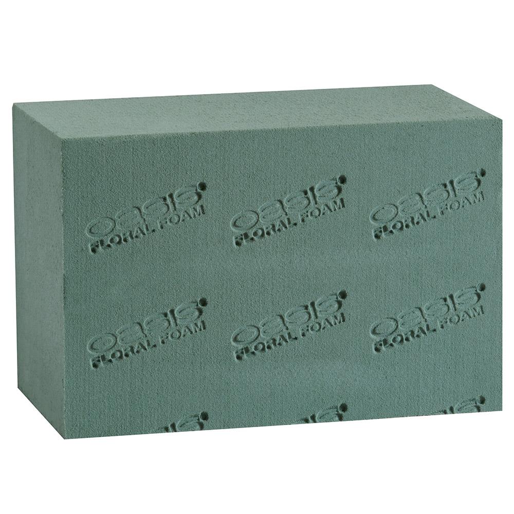 Green Floral Foam Square, 8