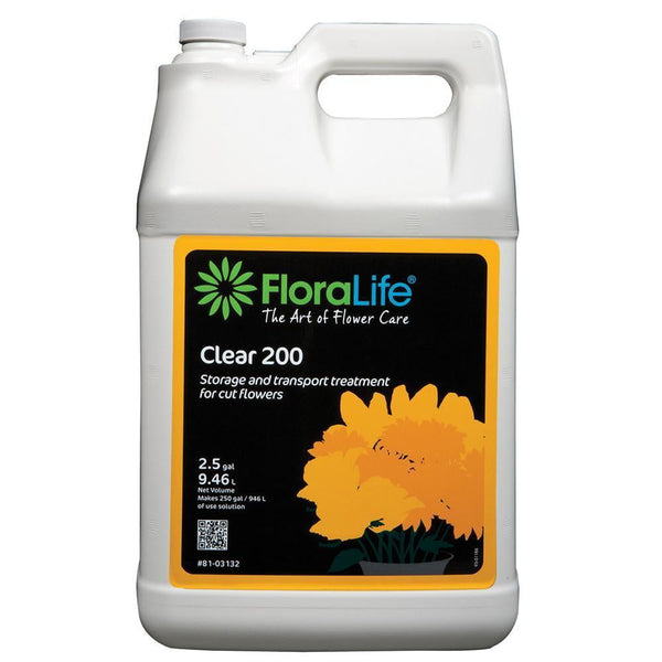 Floralife® Clear 200 Storage & transport treatment - Oasis Floral Products NA