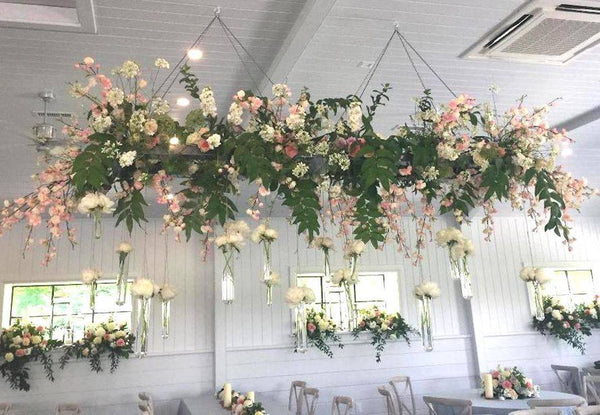 Floral Chandelier, Greenhouse Décor and a Kentucky Horse Farm Wedding