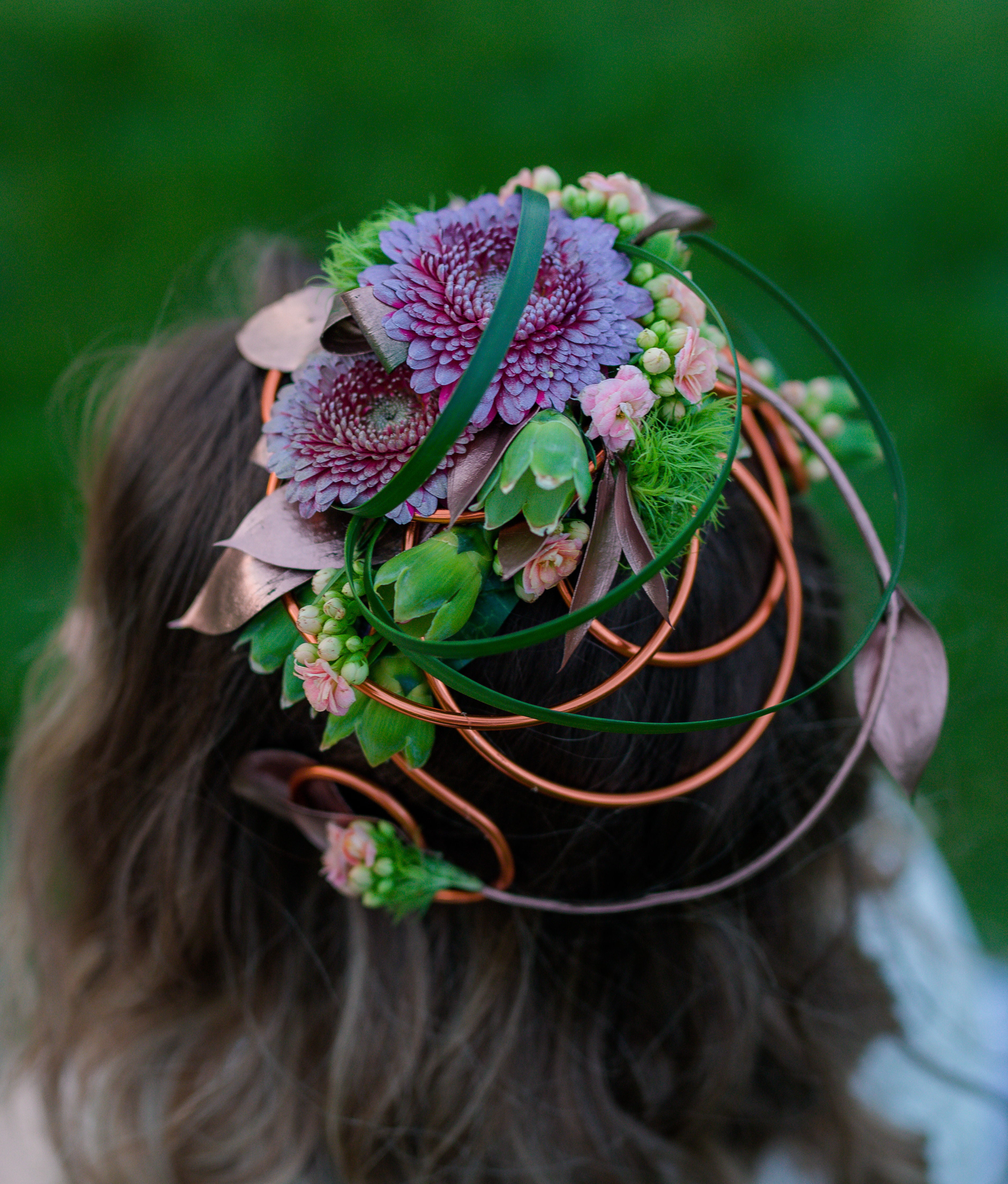 Floral Fascinators, 3 Wearable Styles of Flower Art