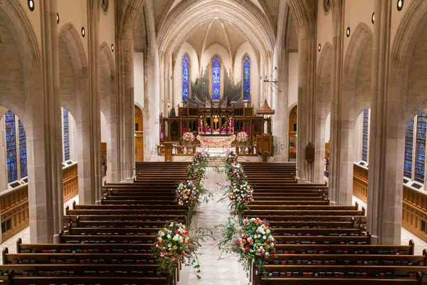 Amazing Floral Wedding Aisle Designs