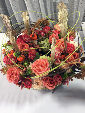 5 ways to add texture, color and shape to fall floral arrangements with Midollino!