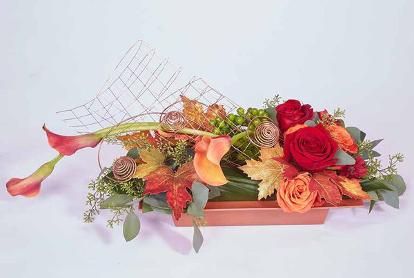 Passion Inspires a Second Chance—and an "Adjustable" Fall Centerpiece