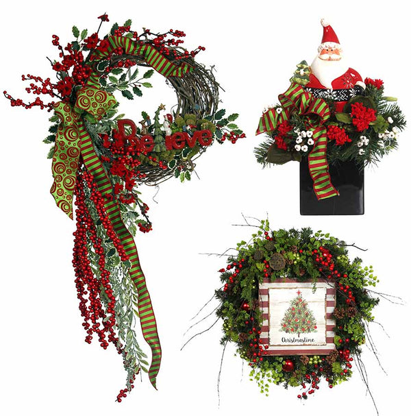 What are the Fav 5 Holiday Floral Designs? Plus 10 More Holiday Design Tips