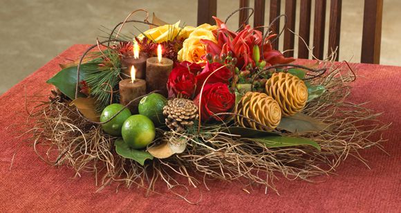 Three tips for stunning and practical holiday floral centerpieces