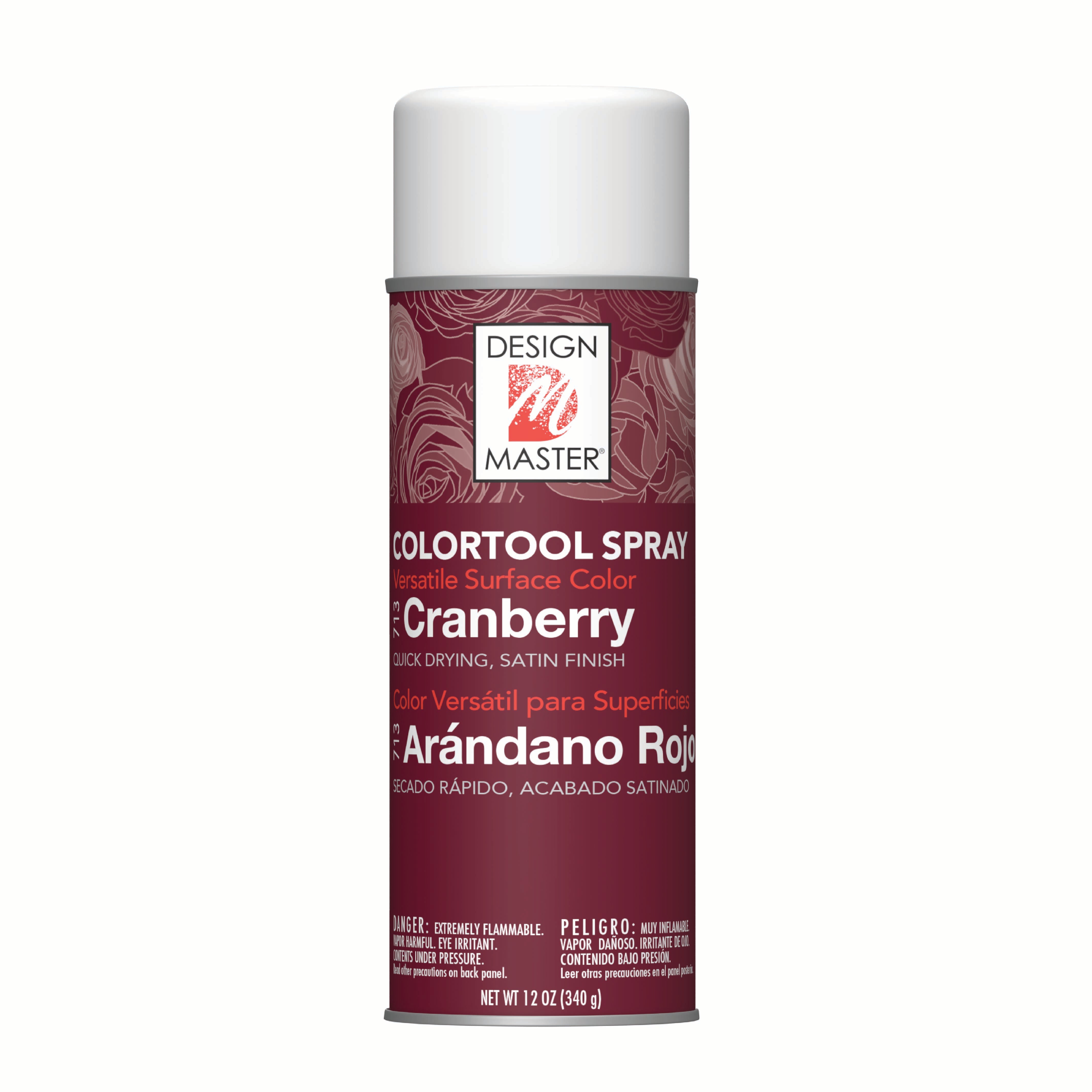 Design Master® Colortool Spray - Cranberry | 713, 12 oz