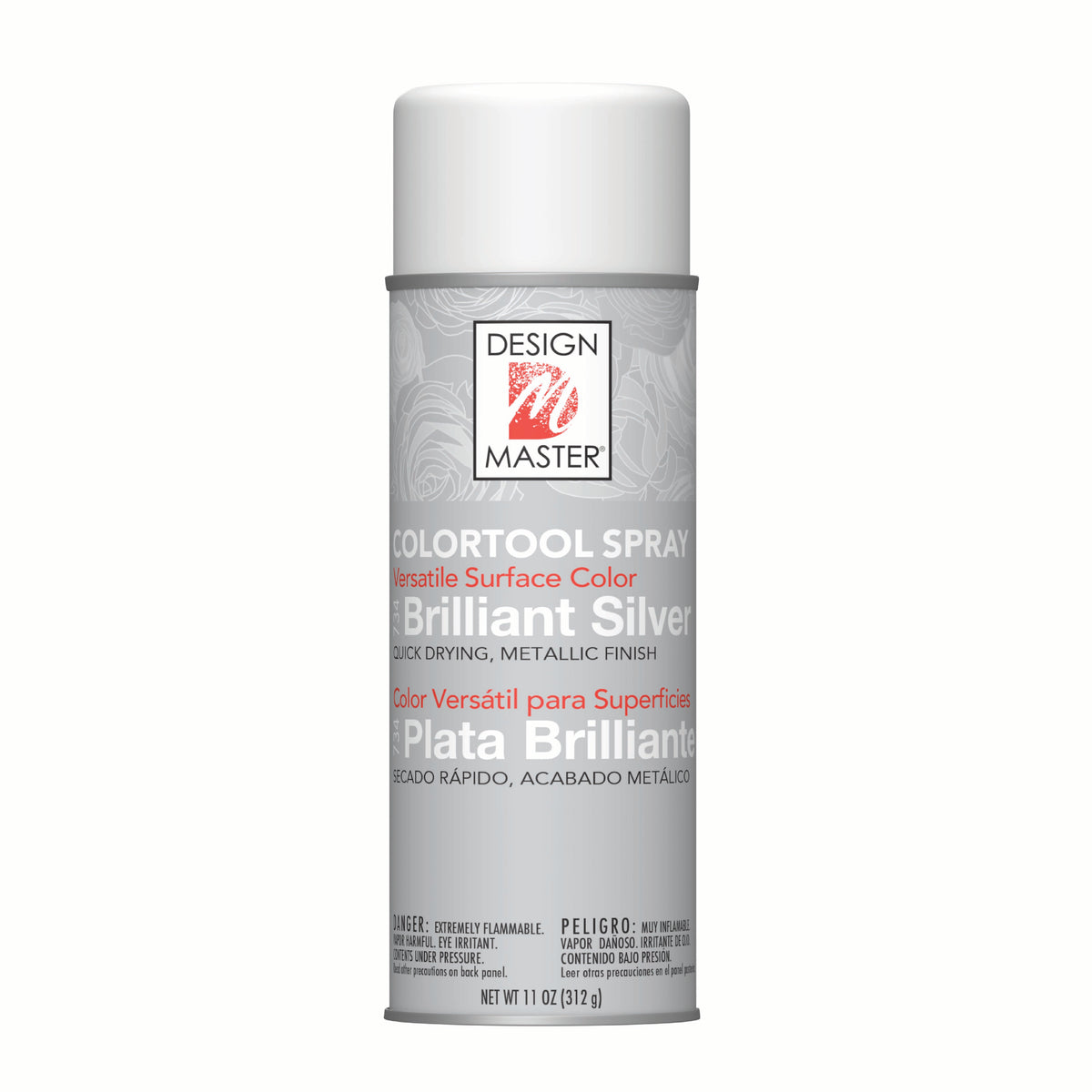Design Master® Colortool Spray - Brilliant Silver | 734, 12 oz