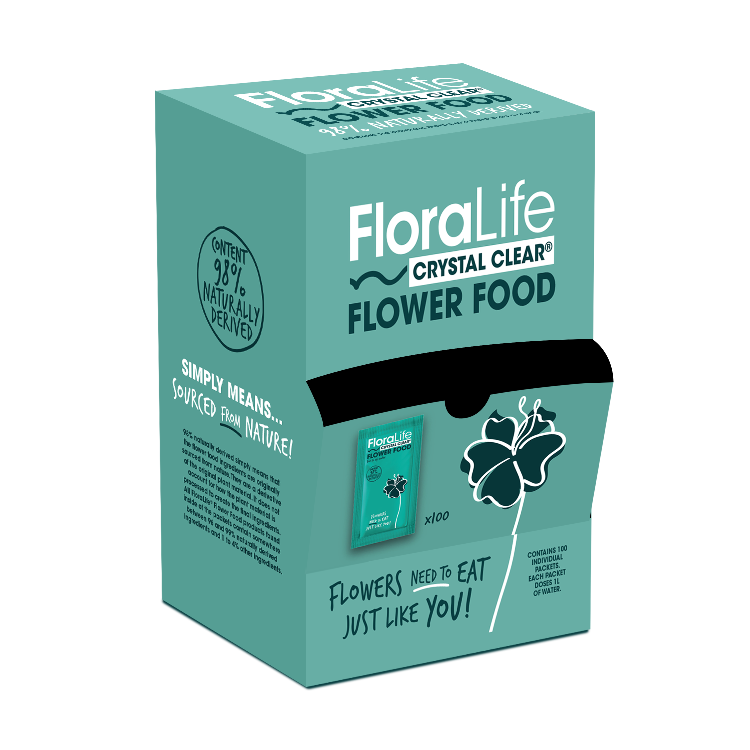 FloraLife Crystal Clear® Flower Food 300 - Powder