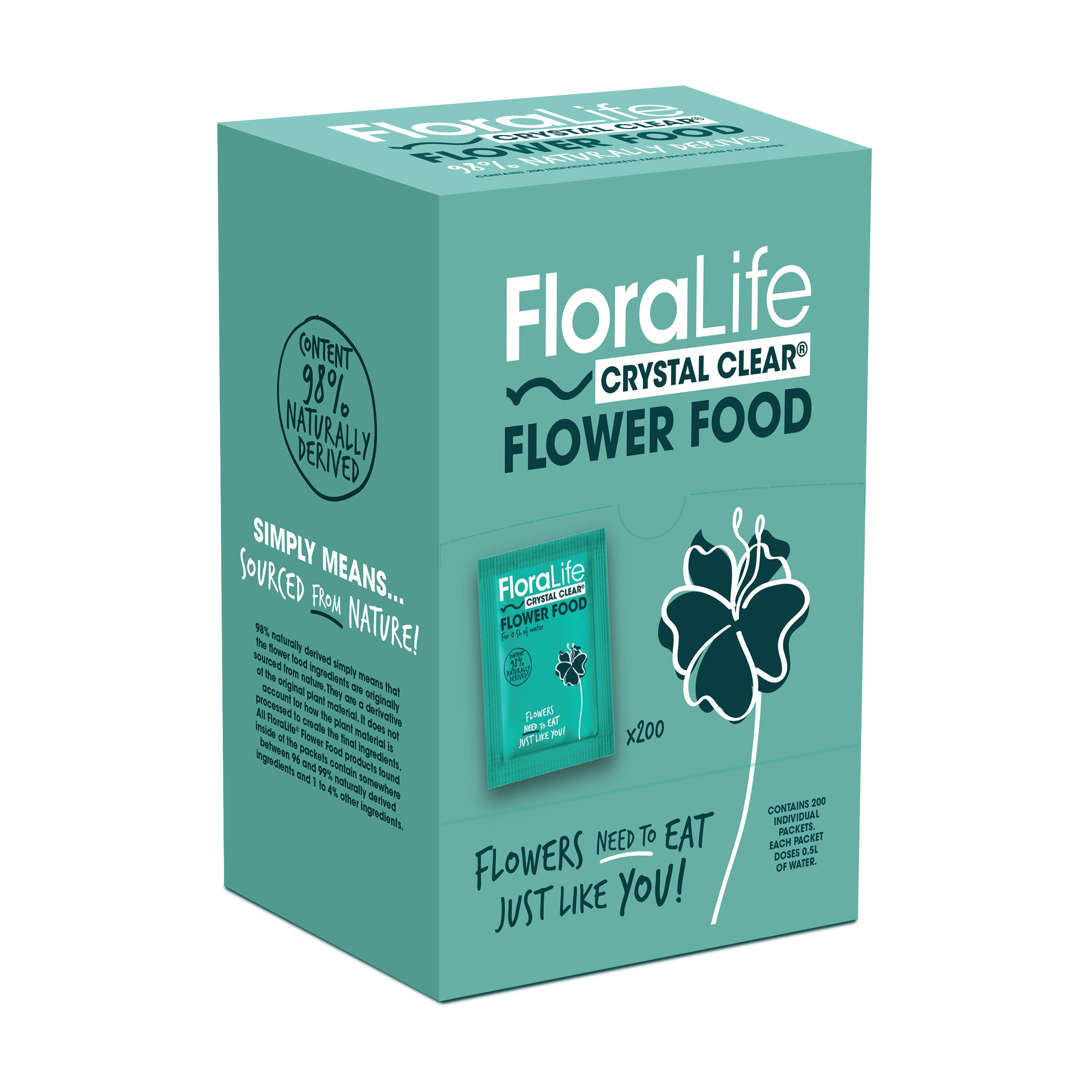 FloraLife Crystal Clear® Flower Food 300 - Powder