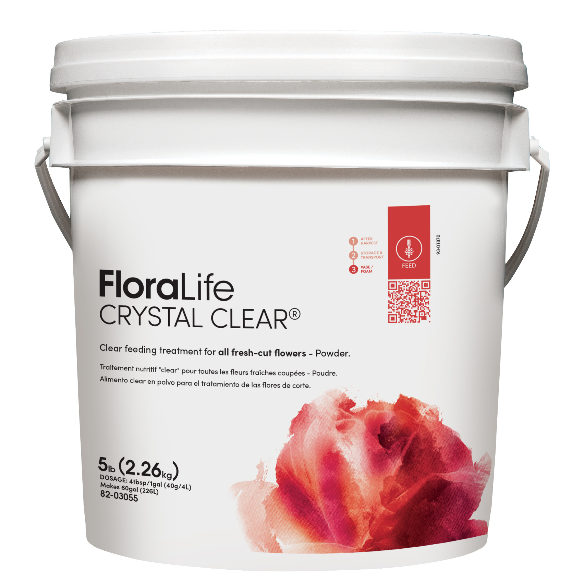 Floralife CRYSTAL CLEAR® Flower Food 300 - Powder