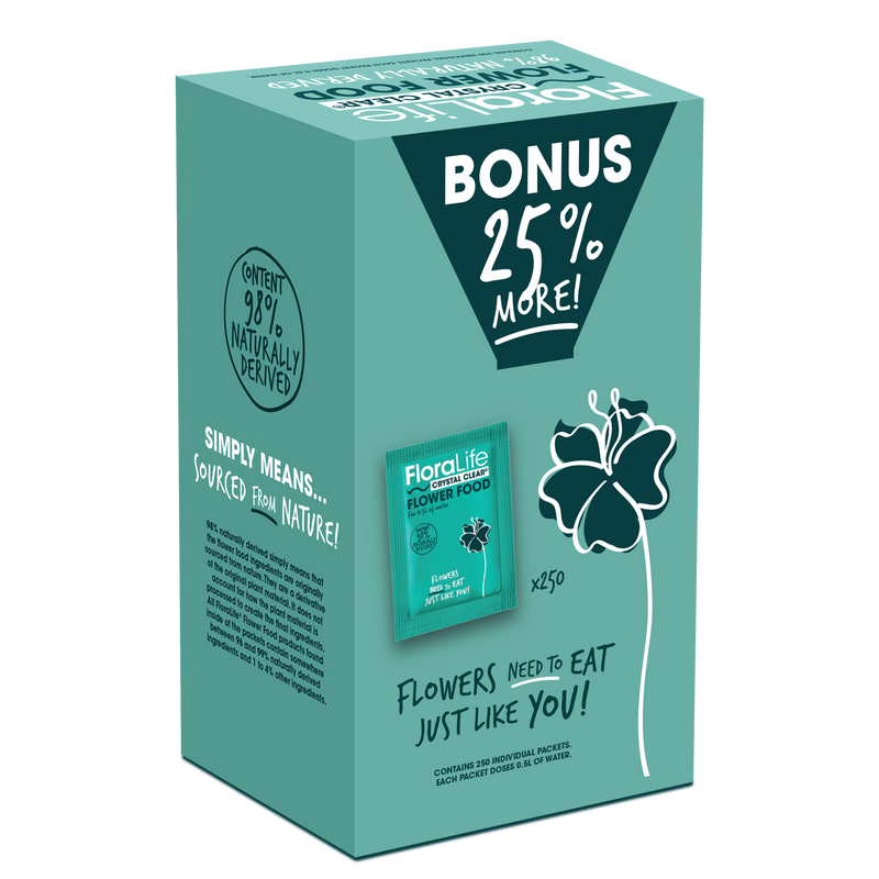 FloraLife Crystal Clear® Flower Food 300 - Powder