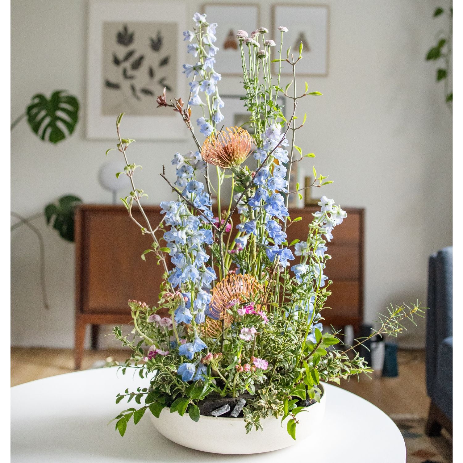 Vaso Cubo OASIS® In Acrilico Trasparente 10 Cm – Design Moderno, Leggero E Infrangibile – Ideale Per Fiori, Matrimoni Ed Eventi
