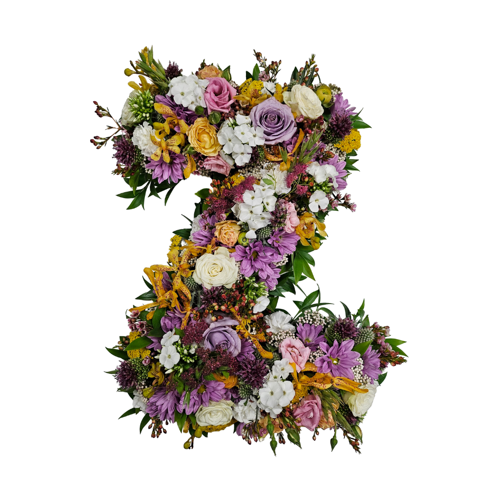 OASIS® Midnight Floral Foam Letters