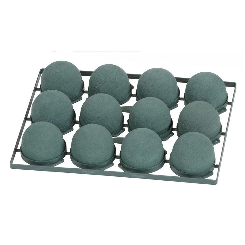  FloristryWarehouse Oasis Mini Deco Wet Foam Domes x12