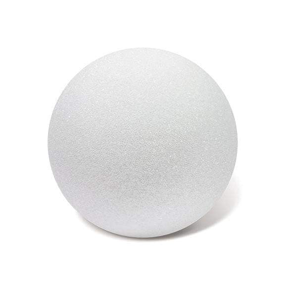 Polystyrene Ball, White 6" - Oasis Floral Products NA