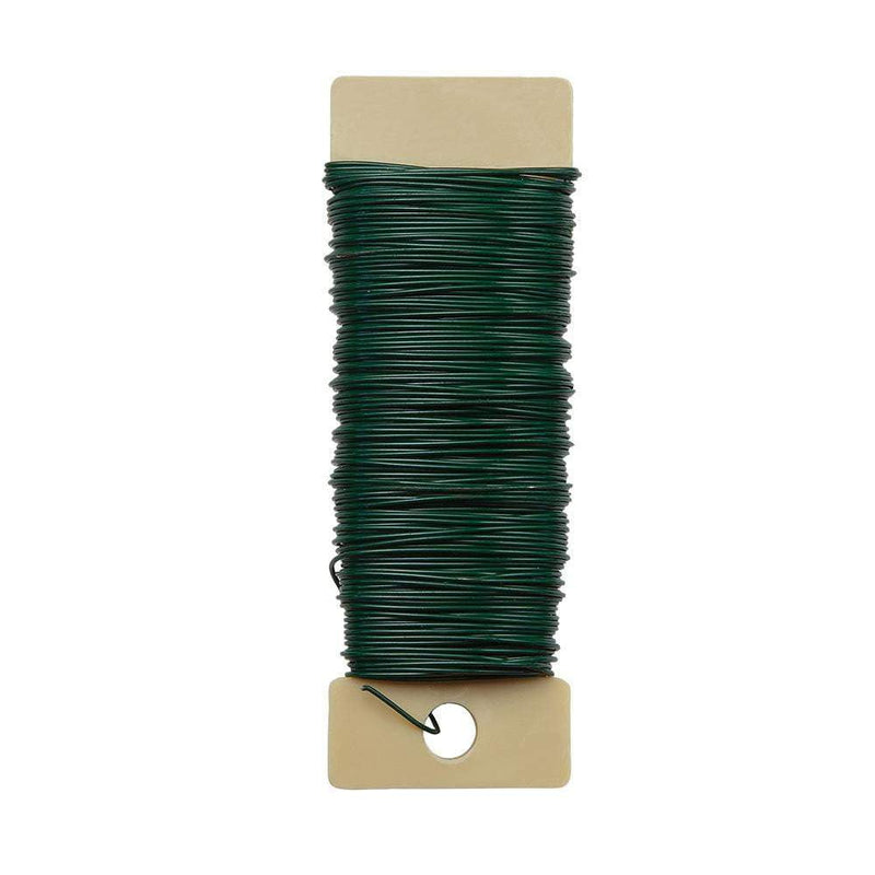 Floral Paddle Wire 22 Gauge, Floral Wire Green