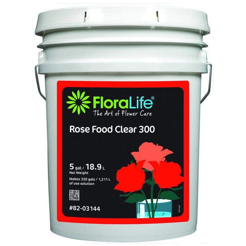 Floralife® Rose Food Clear 300 - Liquid - Oasis Floral Products NA