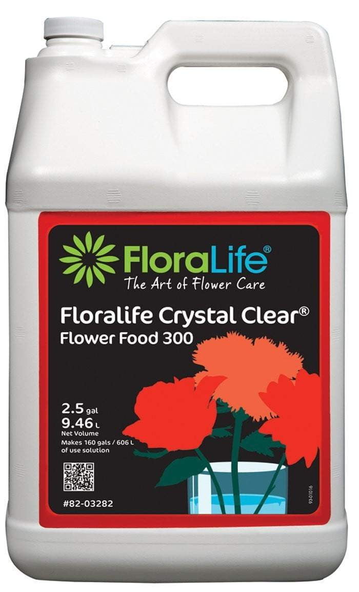 Floralife CRYSTAL CLEAR® Flower Food 300 Liquids - Oasis Floral Products NA
