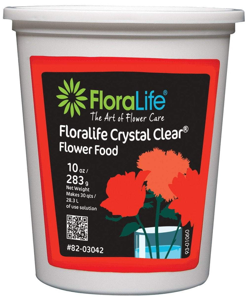 Floralife CRYSTAL CLEAR® Flower Food 300 Powders - Oasis Floral Products NA