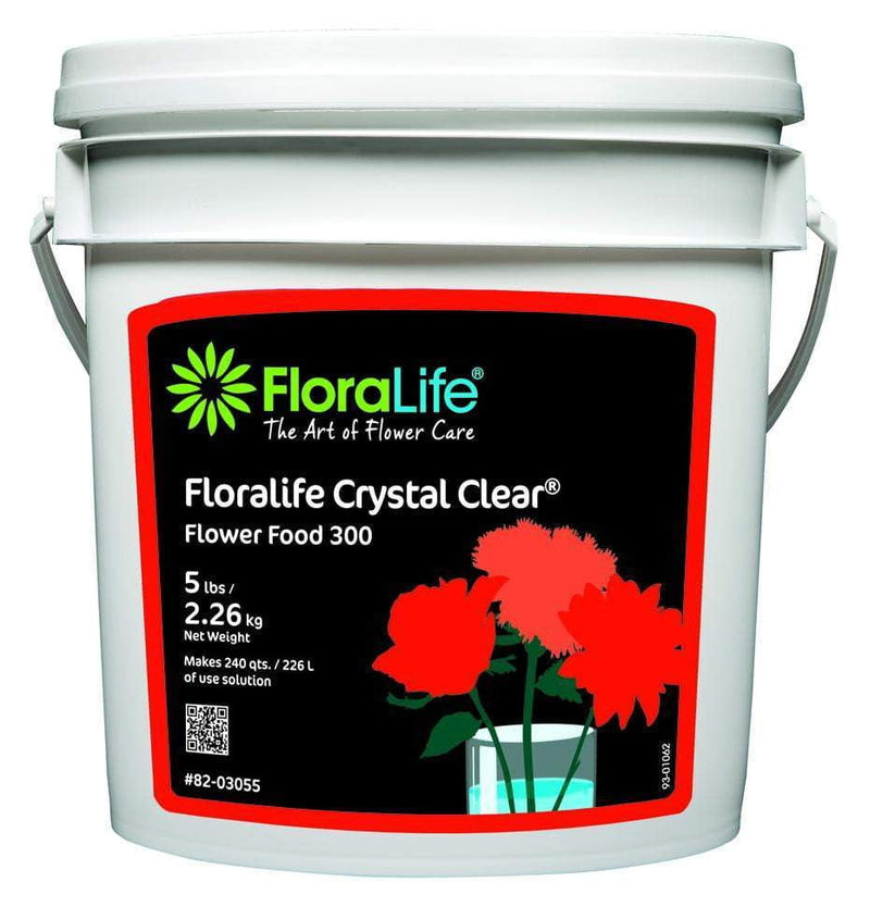 Floralife CRYSTAL CLEAR® Flower Food 300 Powders - Oasis Floral Products NA
