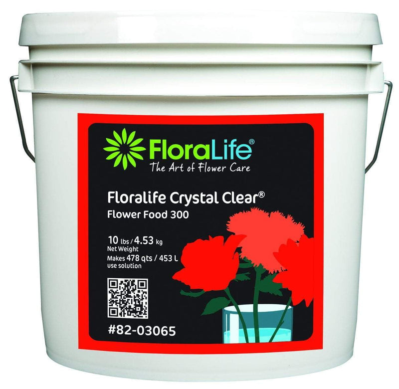 Floralife CRYSTAL CLEAR® Flower Food 300 Powders - Oasis Floral Products NA