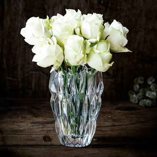 Nachtmann 6 1/4" Quartz Oval Vase - Oasis Floral Products NA
